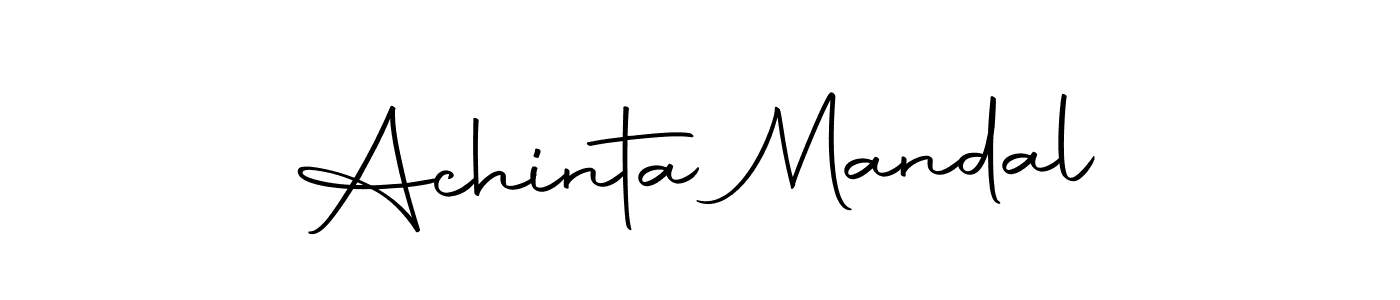 Achinta Mandal stylish signature style. Best Handwritten Sign (Autography-DOLnW) for my name. Handwritten Signature Collection Ideas for my name Achinta Mandal. Achinta Mandal signature style 10 images and pictures png