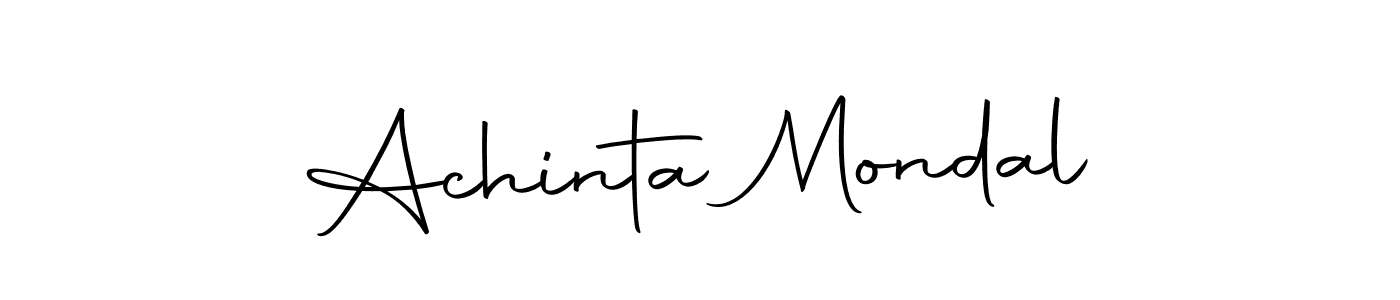 You can use this online signature creator to create a handwritten signature for the name Achinta Mondal. This is the best online autograph maker. Achinta Mondal signature style 10 images and pictures png