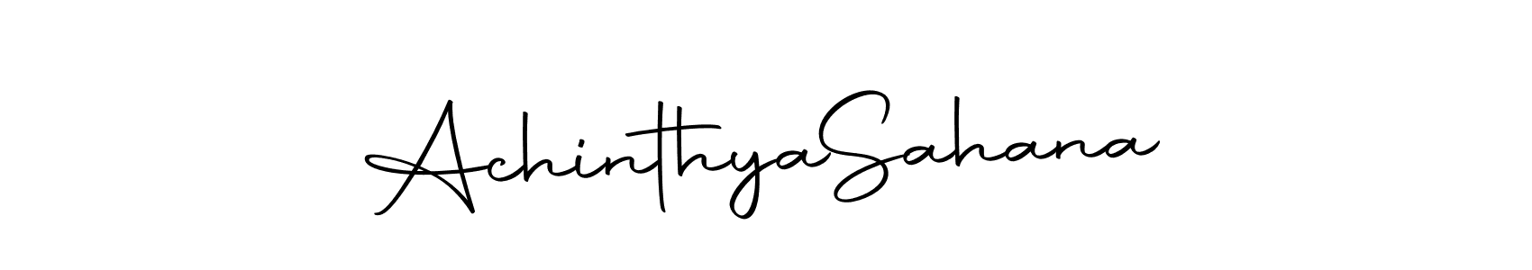 Here are the top 10 professional signature styles for the name Achinthya  Sahana. These are the best autograph styles you can use for your name. Achinthya  Sahana signature style 10 images and pictures png