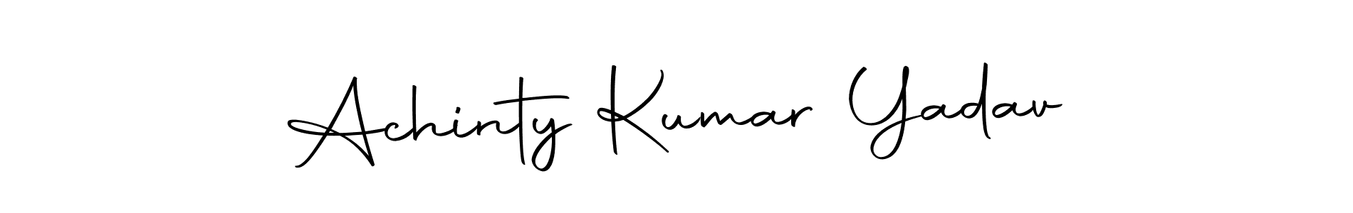Make a beautiful signature design for name Achinty Kumar Yadav. Use this online signature maker to create a handwritten signature for free. Achinty Kumar Yadav signature style 10 images and pictures png