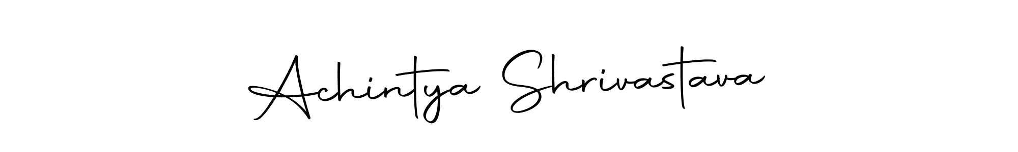 The best way (Autography-DOLnW) to make a short signature is to pick only two or three words in your name. The name Achintya Shrivastava include a total of six letters. For converting this name. Achintya Shrivastava signature style 10 images and pictures png