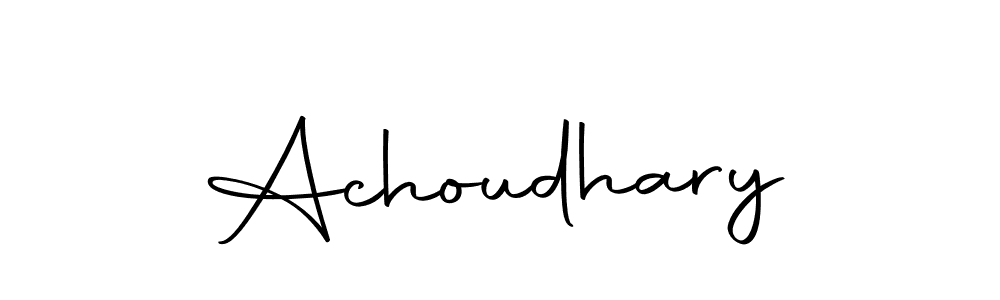 It looks lik you need a new signature style for name Achoudhary. Design unique handwritten (Autography-DOLnW) signature with our free signature maker in just a few clicks. Achoudhary signature style 10 images and pictures png