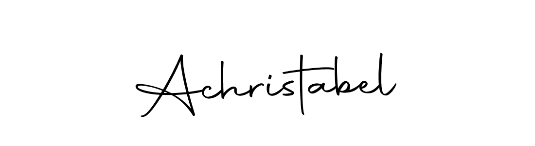 The best way (Autography-DOLnW) to make a short signature is to pick only two or three words in your name. The name Achristabel include a total of six letters. For converting this name. Achristabel signature style 10 images and pictures png