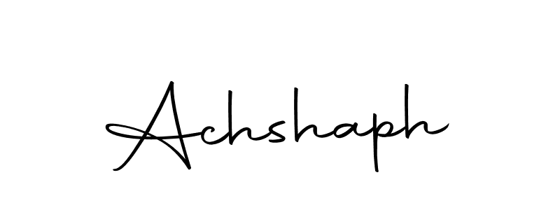 It looks lik you need a new signature style for name Achshaph. Design unique handwritten (Autography-DOLnW) signature with our free signature maker in just a few clicks. Achshaph signature style 10 images and pictures png