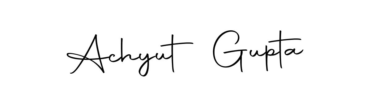 This is the best signature style for the Achyut Gupta name. Also you like these signature font (Autography-DOLnW). Mix name signature. Achyut Gupta signature style 10 images and pictures png