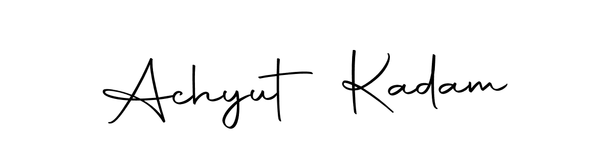 It looks lik you need a new signature style for name Achyut Kadam. Design unique handwritten (Autography-DOLnW) signature with our free signature maker in just a few clicks. Achyut Kadam signature style 10 images and pictures png