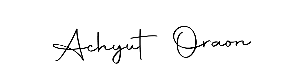 You should practise on your own different ways (Autography-DOLnW) to write your name (Achyut Oraon) in signature. don't let someone else do it for you. Achyut Oraon signature style 10 images and pictures png