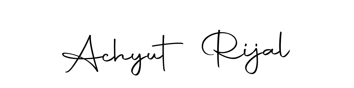 Also You can easily find your signature by using the search form. We will create Achyut Rijal name handwritten signature images for you free of cost using Autography-DOLnW sign style. Achyut Rijal signature style 10 images and pictures png