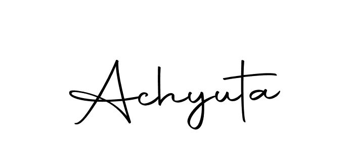 Here are the top 10 professional signature styles for the name Achyuta. These are the best autograph styles you can use for your name. Achyuta signature style 10 images and pictures png