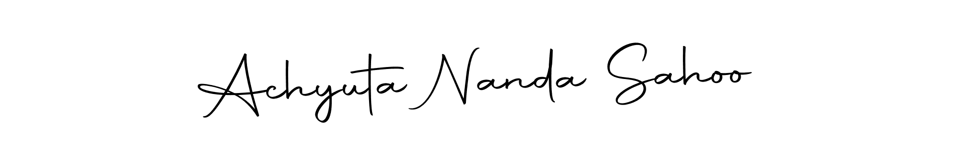 You should practise on your own different ways (Autography-DOLnW) to write your name (Achyuta Nanda Sahoo) in signature. don't let someone else do it for you. Achyuta Nanda Sahoo signature style 10 images and pictures png