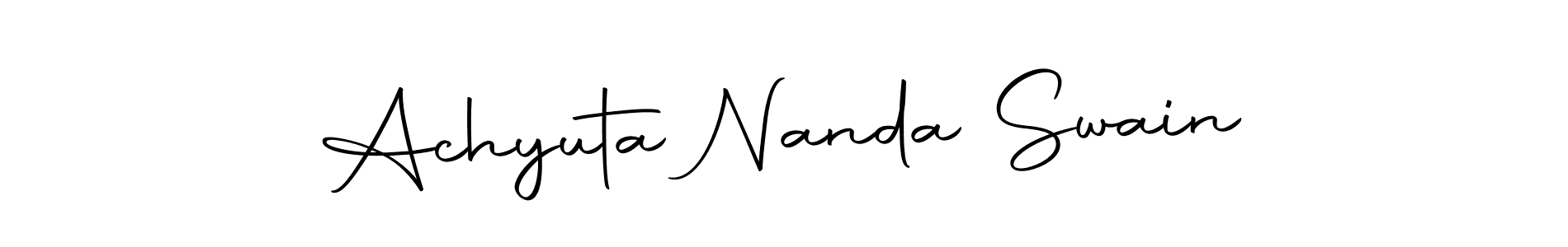 It looks lik you need a new signature style for name Achyuta Nanda Swain. Design unique handwritten (Autography-DOLnW) signature with our free signature maker in just a few clicks. Achyuta Nanda Swain signature style 10 images and pictures png