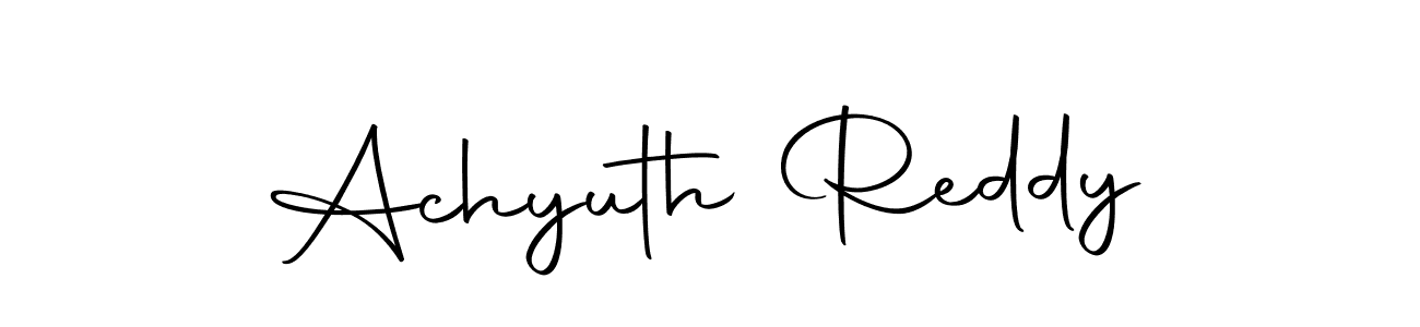 It looks lik you need a new signature style for name Achyuth Reddy. Design unique handwritten (Autography-DOLnW) signature with our free signature maker in just a few clicks. Achyuth Reddy signature style 10 images and pictures png