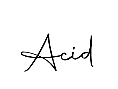 Use a signature maker to create a handwritten signature online. With this signature software, you can design (Autography-DOLnW) your own signature for name Acid. Acid signature style 10 images and pictures png