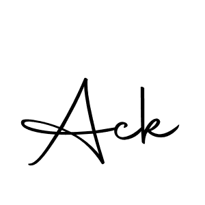 Make a beautiful signature design for name Ack. With this signature (Autography-DOLnW) style, you can create a handwritten signature for free. Ack signature style 10 images and pictures png