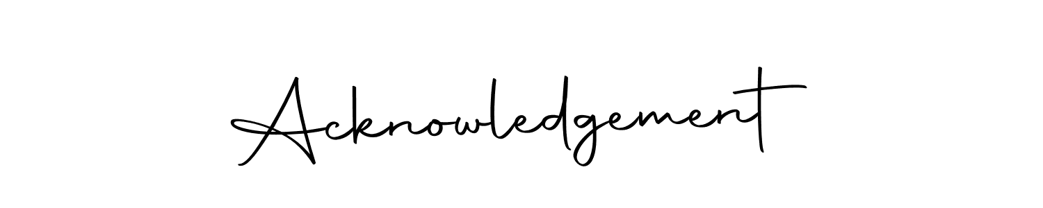 How to make Acknowledgement signature? Autography-DOLnW is a professional autograph style. Create handwritten signature for Acknowledgement name. Acknowledgement signature style 10 images and pictures png