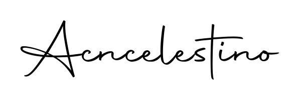 Transform the name Acncelestino into a signature masterpiece using Autography-DOLnW font. Ideal for photographers, artists, and creators looking for watermarks. Acncelestino signature style 10 images and pictures png