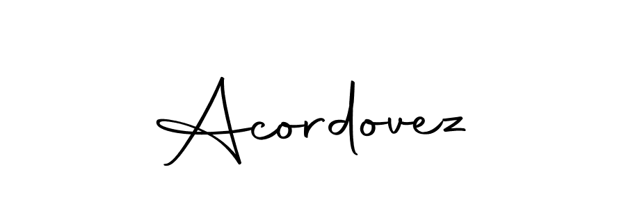 You should practise on your own different ways (Autography-DOLnW) to write your name (Acordovez) in signature. don't let someone else do it for you. Acordovez signature style 10 images and pictures png