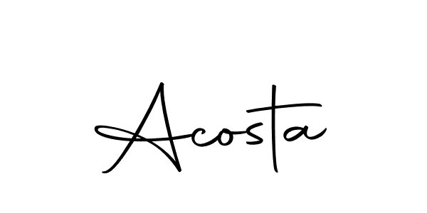 You should practise on your own different ways (Autography-DOLnW) to write your name (Acosta) in signature. don't let someone else do it for you. Acosta signature style 10 images and pictures png