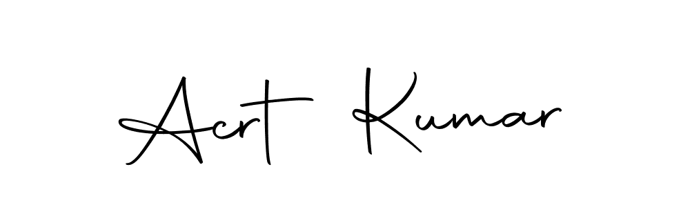 Here are the top 10 professional signature styles for the name Acrt Kumar. These are the best autograph styles you can use for your name. Acrt Kumar signature style 10 images and pictures png