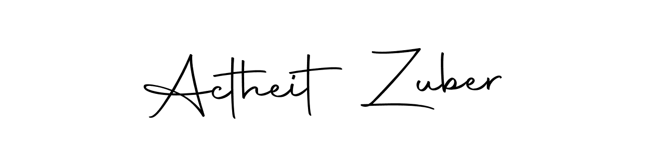 Make a beautiful signature design for name Actheit Zuber. Use this online signature maker to create a handwritten signature for free. Actheit Zuber signature style 10 images and pictures png