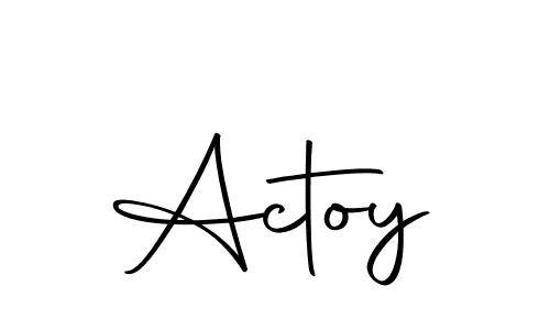 Create a beautiful signature design for name Actoy. With this signature (Autography-DOLnW) fonts, you can make a handwritten signature for free. Actoy signature style 10 images and pictures png