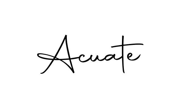 How to make Acuate signature? Autography-DOLnW is a professional autograph style. Create handwritten signature for Acuate name. Acuate signature style 10 images and pictures png