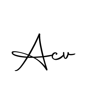 How to make Acv signature? Autography-DOLnW is a professional autograph style. Create handwritten signature for Acv name. Acv signature style 10 images and pictures png
