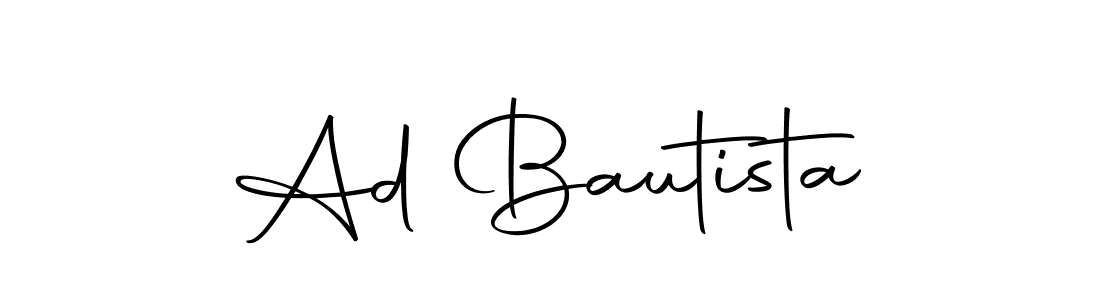 Make a short Ad Bautista signature style. Manage your documents anywhere anytime using Autography-DOLnW. Create and add eSignatures, submit forms, share and send files easily. Ad Bautista signature style 10 images and pictures png