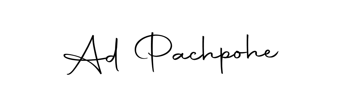 Make a beautiful signature design for name Ad Pachpohe. With this signature (Autography-DOLnW) style, you can create a handwritten signature for free. Ad Pachpohe signature style 10 images and pictures png