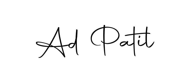How to make Ad Patil signature? Autography-DOLnW is a professional autograph style. Create handwritten signature for Ad Patil name. Ad Patil signature style 10 images and pictures png