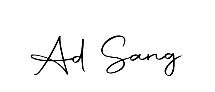 if you are searching for the best signature style for your name Ad Sang. so please give up your signature search. here we have designed multiple signature styles  using Autography-DOLnW. Ad Sang signature style 10 images and pictures png