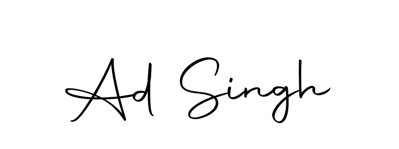 It looks lik you need a new signature style for name Ad Singh. Design unique handwritten (Autography-DOLnW) signature with our free signature maker in just a few clicks. Ad Singh signature style 10 images and pictures png