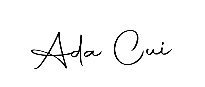 if you are searching for the best signature style for your name Ada Cui. so please give up your signature search. here we have designed multiple signature styles  using Autography-DOLnW. Ada Cui signature style 10 images and pictures png