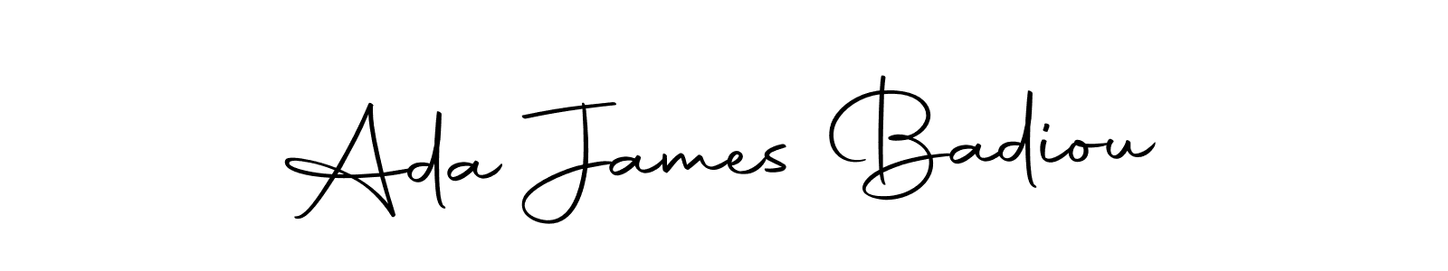 Best and Professional Signature Style for Ada James Badiou. Autography-DOLnW Best Signature Style Collection. Ada James Badiou signature style 10 images and pictures png