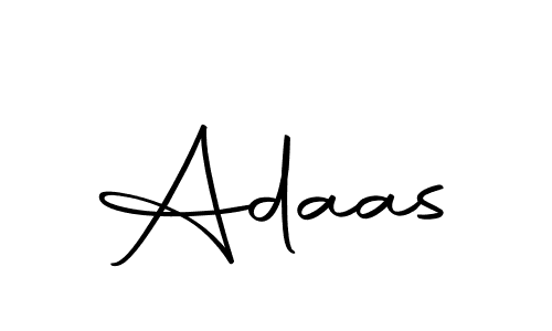 Use a signature maker to create a handwritten signature online. With this signature software, you can design (Autography-DOLnW) your own signature for name Adaas. Adaas signature style 10 images and pictures png