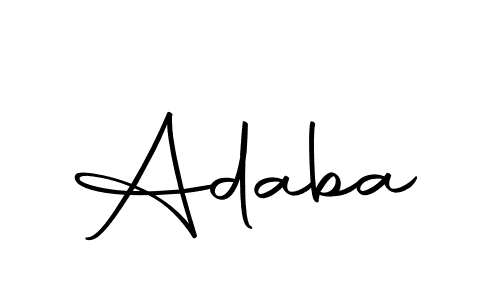 Make a short Adaba signature style. Manage your documents anywhere anytime using Autography-DOLnW. Create and add eSignatures, submit forms, share and send files easily. Adaba signature style 10 images and pictures png