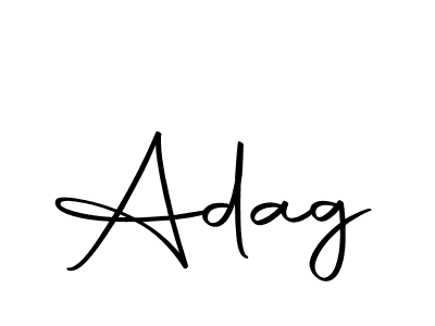 Similarly Autography-DOLnW is the best handwritten signature design. Signature creator online .You can use it as an online autograph creator for name Adag. Adag signature style 10 images and pictures png