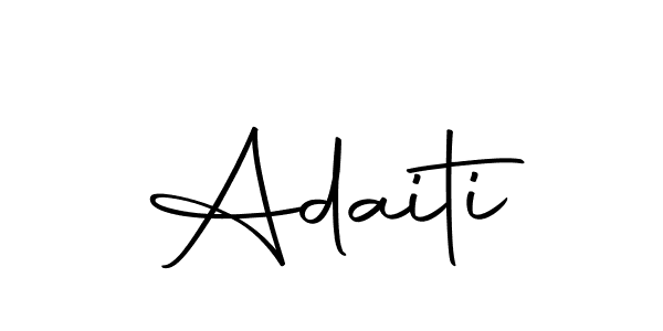 Make a beautiful signature design for name Adaiti. Use this online signature maker to create a handwritten signature for free. Adaiti signature style 10 images and pictures png