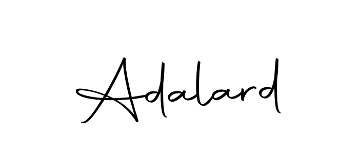 Use a signature maker to create a handwritten signature online. With this signature software, you can design (Autography-DOLnW) your own signature for name Adalard. Adalard signature style 10 images and pictures png