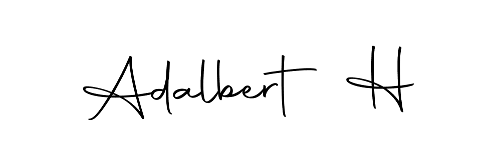 How to Draw Adalbert H signature style? Autography-DOLnW is a latest design signature styles for name Adalbert H. Adalbert H signature style 10 images and pictures png