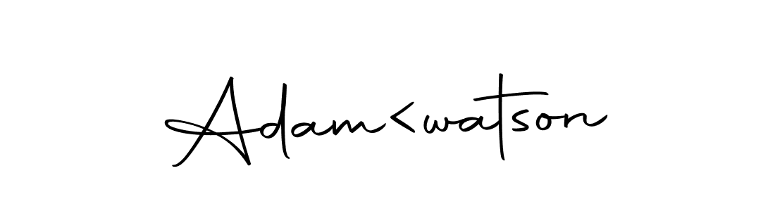 How to make Adam<watson signature? Autography-DOLnW is a professional autograph style. Create handwritten signature for Adam<watson name. Adam<watson signature style 10 images and pictures png
