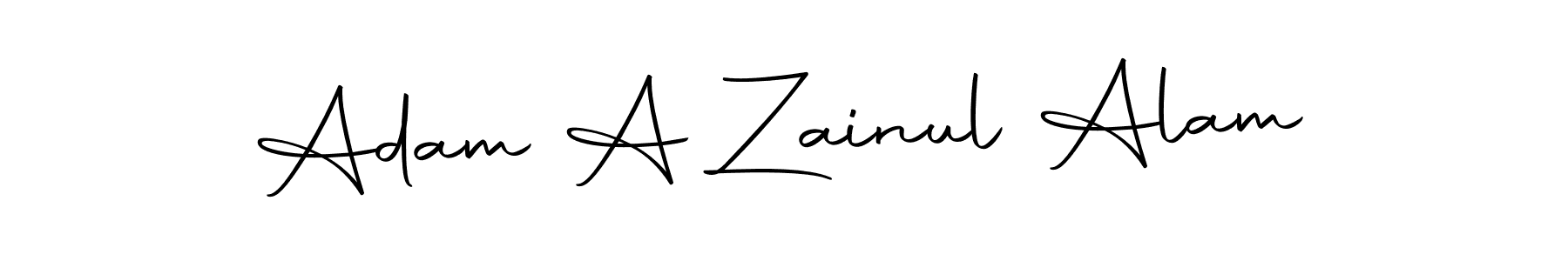 How to make Adam A Zainul Alam signature? Autography-DOLnW is a professional autograph style. Create handwritten signature for Adam A Zainul Alam name. Adam A Zainul Alam signature style 10 images and pictures png