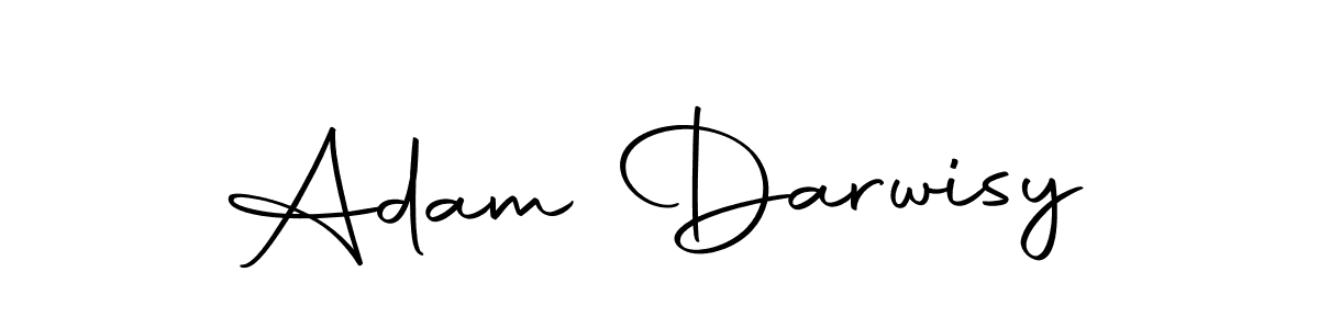 The best way (Autography-DOLnW) to make a short signature is to pick only two or three words in your name. The name Adam Darwisy include a total of six letters. For converting this name. Adam Darwisy signature style 10 images and pictures png