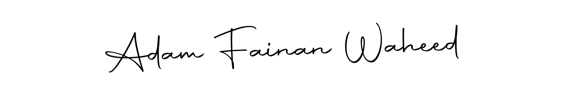 Also You can easily find your signature by using the search form. We will create Adam Fainan Waheed name handwritten signature images for you free of cost using Autography-DOLnW sign style. Adam Fainan Waheed signature style 10 images and pictures png