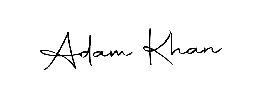 You should practise on your own different ways (Autography-DOLnW) to write your name (Adam Khan) in signature. don't let someone else do it for you. Adam Khan signature style 10 images and pictures png