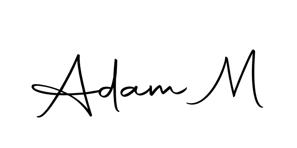 You can use this online signature creator to create a handwritten signature for the name Adam M. This is the best online autograph maker. Adam M signature style 10 images and pictures png