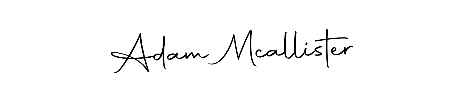 Make a beautiful signature design for name Adam Mcallister. With this signature (Autography-DOLnW) style, you can create a handwritten signature for free. Adam Mcallister signature style 10 images and pictures png