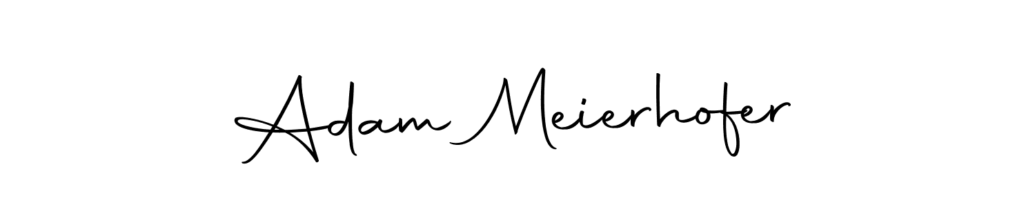 It looks lik you need a new signature style for name Adam Meierhofer. Design unique handwritten (Autography-DOLnW) signature with our free signature maker in just a few clicks. Adam Meierhofer signature style 10 images and pictures png