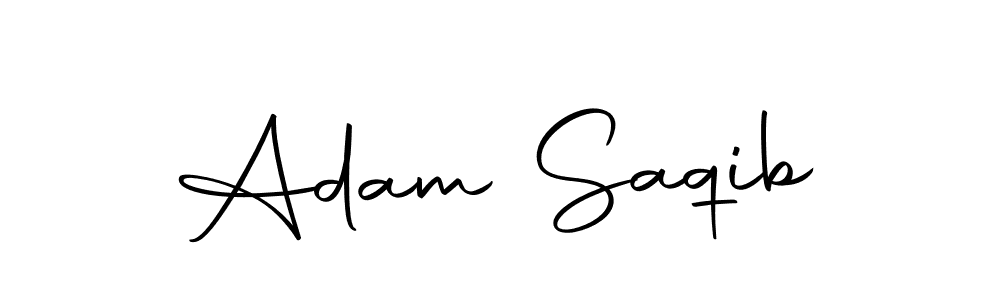 Adam Saqib stylish signature style. Best Handwritten Sign (Autography-DOLnW) for my name. Handwritten Signature Collection Ideas for my name Adam Saqib. Adam Saqib signature style 10 images and pictures png