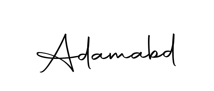 You can use this online signature creator to create a handwritten signature for the name Adamabd. This is the best online autograph maker. Adamabd signature style 10 images and pictures png